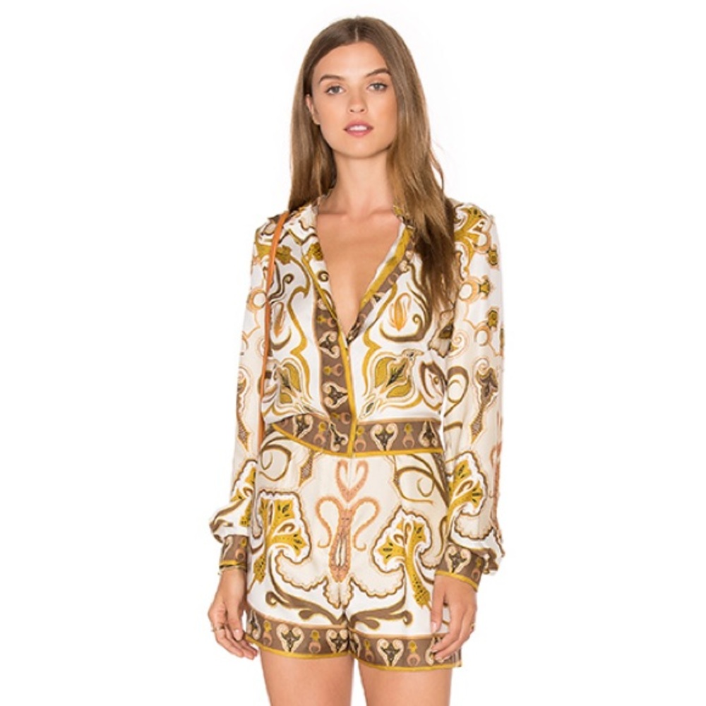 Rachel Zoe ivory romper